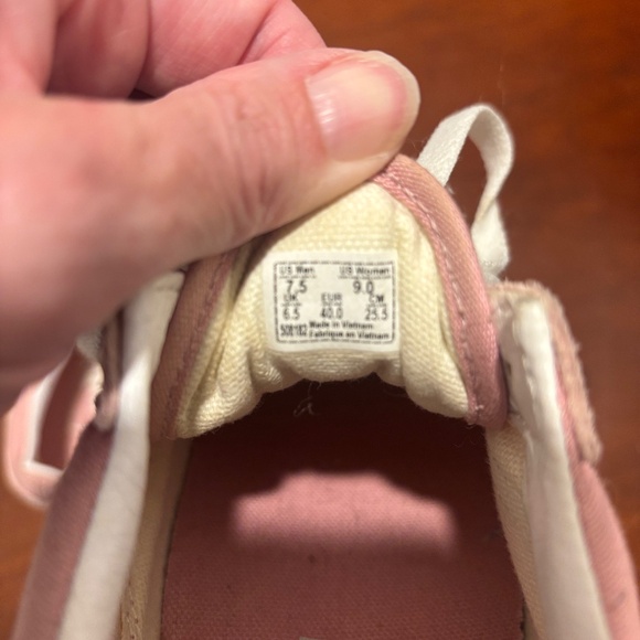 Vans Old Skool Low Top Sneakers Pink Size 9 - Picture 7 of 10